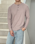 Load image into Gallery viewer, Kadaka MT-0129 Long Sleeve Knit Top Men | Atasan Tangan Panjang Pria Knit
