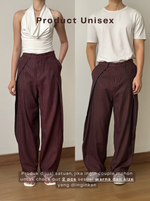 Load image into Gallery viewer, Kadaka Modern Heritage Collection | Striped Modern Beskap and Barrel Pants | Couple Outfit | Raina, Arka, Nusa
