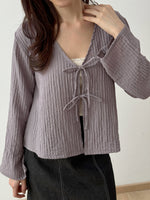 Load image into Gallery viewer, Kadaka O-0204 Ribbon Outer Cardigan | Outer Pita Wanita
