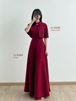 Muat gambar ke penampil Galeri, Kadaka D-0264 Reversible Maxi Dress | Dress Panjang Wanita Formal Party
