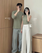 Muat gambar ke penampil Galeri, Kadaka koKNITchiwa Collection | Top Dress Set and Men Top | Couple Outfit | Sakura, Matcha, Fuji, Kaede
