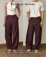 Load image into Gallery viewer, Kadaka Nusa Trousers | Unisex Striped Barrel Pants | Celana Panjang Unisex | Modern Heritage Collection B-0235

