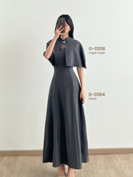 Muat gambar ke penampil Galeri, Kadaka O-0208 Cape Outer Crop | Luaran Outer Wanita
