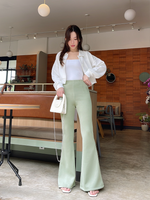 Muat gambar ke penampil Galeri, Kadaka B-0189 Celana Cutbray Highwaist Wanita Stretch
