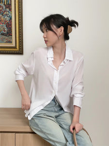 Kadaka T-0298 Simple Long Sleeve Shirt