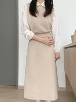 Muat gambar ke penampil Galeri, Kadaka S-0174 Set Blouse dan Skirt Feminim Korean Look
