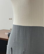 Load image into Gallery viewer, Kadaka D-0239 Contrast Midi Dress Linen with Pockets | Dress Wanita
