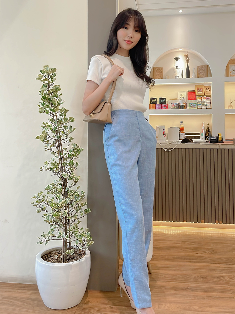 Kadaka B-0187 Tapered Pants Celana Panjang Wanita Basic Rapi