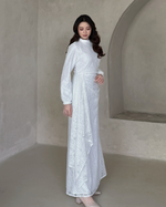 Muat gambar ke penampil Galeri, Kadaka Couple Group Family Outfit | Long Dress and Men Shirt | Dusk Reverie Collection
