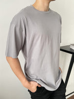 Muat gambar ke penampil Galeri, Kadaka MT-0102 T-Shirt Oversized Pria Casual Crewneck
