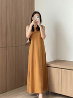 Muat gambar ke penampil Galeri, Kadaka D-0147 Long Basic Maxi Dress | Loose Dress Panjang Wanita
