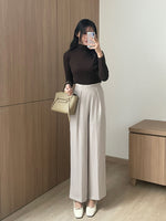 Muat gambar ke penampil Galeri, Kadaka T-0242 Top Turtle Neck Long Sleeves Stretch
