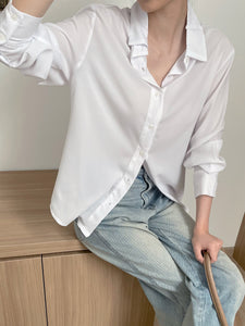 Kadaka T-0298 Simple Long Sleeve Shirt