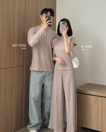 Muat gambar ke penampil Galeri, Kadaka koKNITchiwa Collection | Top Dress Set and Men Top | Couple Outfit | Sakura, Matcha, Fuji, Kaede

