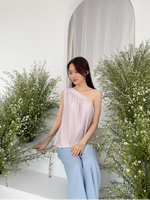 Muat gambar ke penampil Galeri, Kadaka T-0458 Top One Shoulder Pleats Premium
