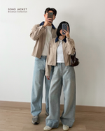 Muat gambar ke penampil Galeri, Kadaka Couple Outfit | Women and Men Outer with Corduroy Collar | Brooklyn Collection
