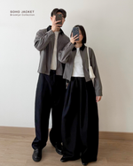 Muat gambar ke penampil Galeri, Kadaka Couple Outfit | Women and Men Outer with Corduroy Collar | Brooklyn Collection
