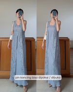 Load image into Gallery viewer, Kadaka Couple Group Family Outfit | Cheongsam Top Dress and Outer | Season of Luck Collection (2)
