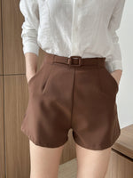 Muat gambar ke penampil Galeri, Kadaka B-0178 Short Pants Highwaist Celana Pendek Wanita
