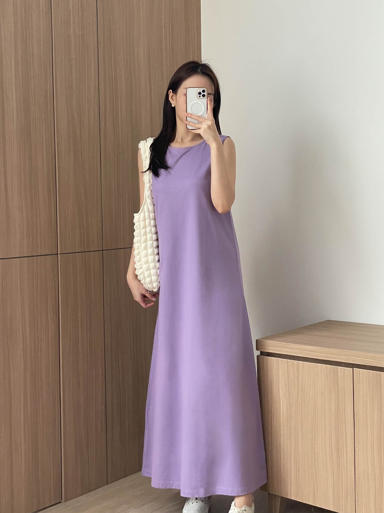 Kadaka D-0147 Long Basic Maxi Dress | Loose Dress Panjang Wanita