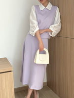 Muat gambar ke penampil Galeri, Kadaka S-0174 Set Blouse dan Skirt Feminim Korean Look
