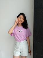 Muat gambar ke penampil Galeri, Kadaka T-0328 Tshirt Kaos Sushi Cute Embroidery Timbul
