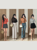 Muat gambar ke penampil Galeri, Kadaka T-0242 Top Turtle Neck Long Sleeves Stretch
