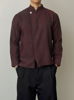 Load image into Gallery viewer, Kadaka Arka Beskap | Men Striped Modern Beskap | Atasan Pria Beskap Lengan Panjang | Modern Heritage Collection MT-0231
