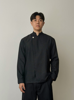Load image into Gallery viewer, Kadaka Arka Beskap | Men Striped Modern Beskap | Atasan Pria Beskap Lengan Panjang | Modern Heritage Collection MT-0231
