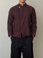 Load image into Gallery viewer, Kadaka Arka Beskap | Men Striped Modern Beskap | Atasan Pria Beskap Lengan Panjang | Modern Heritage Collection MT-0231
