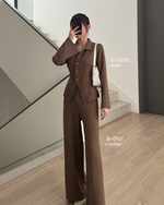 Load image into Gallery viewer, Kadaka Couple Group Family Outfit | Outer Dress Culotte and Men Jacket | Everyday Basics Collection
