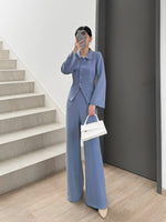 Load image into Gallery viewer, Kadaka Couple Group Family Outfit | Outer Dress Culotte and Men Jacket | Everyday Basics Collection
