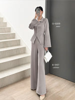 Load image into Gallery viewer, Kadaka Couple Group Family Outfit | Outer Dress Culotte and Men Jacket | Everyday Basics Collection
