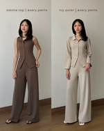 Muat gambar ke penampil Galeri, Kadaka Avery Pants | Culotte Pants | Celana Kulot Wanita | Everyday Basics Collection B-0107
