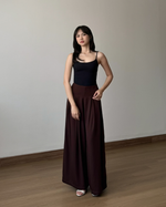 Muat gambar ke penampil Galeri, Kadaka Meadow Pants | Super Wide Leg Double Pleated Culottes | Celana Kulot Wanita | Off Duty Collection B-0209
