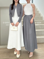 Load image into Gallery viewer, Kadaka B-0224 Long Flowy Maxi Skirt | Rok Panjang Maxi Wanita
