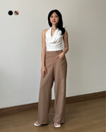 Load image into Gallery viewer, Kadaka Evelyn Culotte | Long Stripes Culotte | Celana Kulot Wanita Rapi Garis | B-0227
