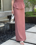 Load image into Gallery viewer, Kadaka Couple Outfit | Airflow Linen Top Blouse Skirt and Shirt | Cloud Nine Collection (1)
