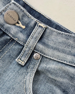 Load image into Gallery viewer, Kadaka Couple Group Family Outfit | Women and Men Loose Denim Pants |  Blue No. 1 Collection
