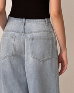 Load image into Gallery viewer, Kadaka Riley Denim | Baggy Loose Denim Pants | Celana Panjang Jeans Wanita | Blue No 1 Collection B-0230
