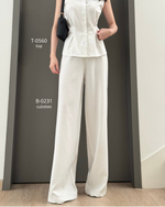 Load image into Gallery viewer, Kadaka Couple Group Family Outfit | Maxi Dress Culotte &amp; Men Shirt Stripes | Office Crush Collection
