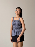 Muat gambar ke penampil Galeri, Kadaka Cloud Nine Collection (1) | Airflow Linen Top Blouse Skirt and Shirt | Couple Outfit | Mist, Feather, Whisper, Dream, Breeze
