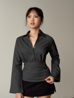 Muat gambar ke penampil Galeri, Kadaka Brooklyn Collection | Fitted Top and Barrel Pants | Matching Outfit | Madison, Manhattan
