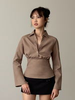 Muat gambar ke penampil Galeri, Kadaka Brooklyn Collection | Fitted Top and Barrel Pants | Matching Outfit | Madison, Manhattan
