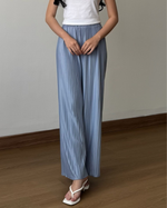 Load image into Gallery viewer, Kadaka Pleats Please Collection | Tanktop One Shoulder Top and Cullote Pleats | Matching Outfit | Maren, Liora, Elise
