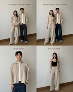Load image into Gallery viewer, Kadaka Everyday Basics Collection | Outer Dress Culotte and Men Jacket Couple Group Family Outfit | Sienna, Avery, Eve, Ivy, Atlas
