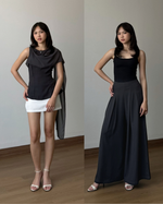 Load image into Gallery viewer, Kadaka Off Duty Collection | Sleeveless Top Cullotes and Jumpsuit | Matching Outfit | Dune, Cove, Muse, Meadow, Nomad
