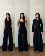 Load image into Gallery viewer, Kadaka Everyday Basics Collection | Outer Dress Culotte and Men Jacket Couple Group Family Outfit | Sienna, Avery, Eve, Ivy, Atlas
