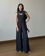 Load image into Gallery viewer, Kadaka Off Duty Collection | Sleeveless Top Cullotes and Jumpsuit | Matching Outfit | Dune, Cove, Muse, Meadow, Nomad

