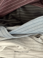 Load image into Gallery viewer, Kadaka Modern Heritage Collection | Striped Modern Beskap and Barrel Pants | Couple Outfit | Raina, Arka, Nusa
